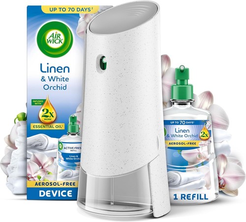 Air wick linen white - white, orchid