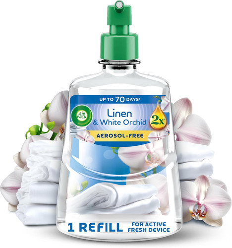 Air wick linen - linen, white